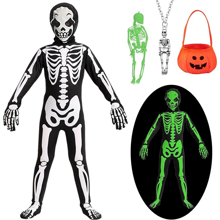 Déguisement De Squelette Excité Pour Adulte