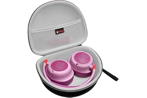 XANAD Etui na słuchawki JBL JR460NC Bezprzewodowe słuchawki z aktywną redukcją szumów dla dzieci (czarny)