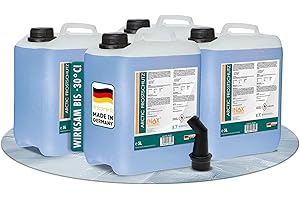 ‎INOX-LIQUIDSYSTEMS INOX® 4 x 5L Arctic Scheibenfrostschutz Konzentrat bis -30°C - Auto Frostschutzmittel Scheibenwaschanlage - Scheibenwischwasser schlierenfrei