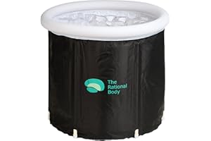 THE RATIONAL BODY Ice Bath Recovery Pod pour Bain Froid extérieur ou intérieur et cryothérapie: Idéal pour Bain glacé, la récupération des Sportifs et Le renforcement de l’immunité