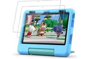XunyLyee Schutzfolie für 8 Kids Pro / 8 Kids Tablet, Displayschutz Folie Panzer Schutz Glas, 9H Härte, HD Klar, 2 Stück