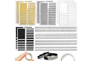 SHUIYUE Ajustador de tamaño de anillo Ajustador de tamaño de anillo para anillos sueltos Ajustador de tamaño de anillo invisible, espaciador de anillo con herramienta de medición de tamaño de anillo