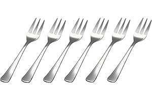 GRÄWE® 6 x widelec do ciasta ze stali nierdzewnej, seria Würzburg