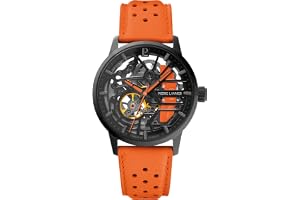 Pierre Lannier Paddock klocka - dam - automatisk - orange läder