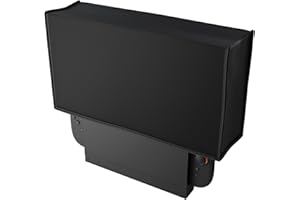 PlayVital Staubschutzhülle für Nintendo Switch 2, kratzfeste Hülle, wasserdichte Cover Tasche für Nintendo Switch 2 Konsole und Ladestation-Schwarz