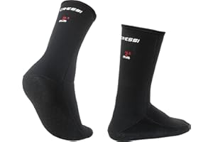 Cressi Buty do nurkowania z neoprenu Premium o grubości 2,5 mm Uniseks Metallite Boots 2.5mm