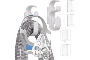 DOSYEN CPAP Hose Holder Hanger 2Pcs, CPAP Stand System Tubing Support for Breathing Machine, Provide Stable and Tangle Free C-Pap Mask Pipeline System to Make You Sleep Better for Sleep Apnea Accessories