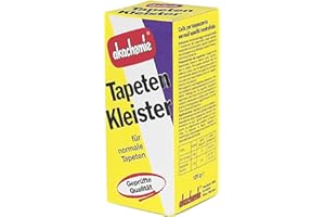 KNORR PRANDELL Neutral Baufan Tapetenkleister Normal - 125g I Kleister für leichte & normale Papiertapeten I starker Tapetenkleber in ca. 30 Min. gebrauchsfertig