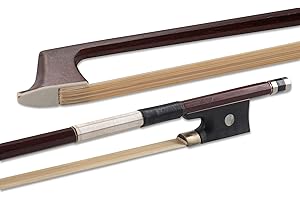 Arco per violino GEWA Pure 4/4 - Crini naturali - Asta ottagonale - Nasetto in ebano