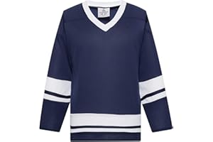 EALER H400 Series Blank Ice Hockey Practice Jersey League Jersey for Men and Boys - Senior and Junior - Adult and Youth