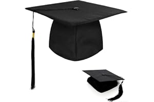BOOSHMall Bachelor hut, Abschluss Hut Doktorhut Graduation Hat Absolventenkappe Bachelor Absolventenhut für Abschlussfeiern vom Studium, Abitur, Hochschule, Universität…