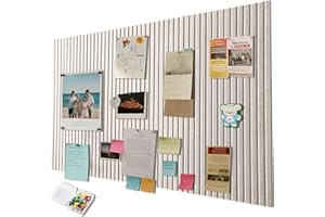 EUBSWA Tablero de corcho de pared 40 x 60 cm, fieltro adhesivo, tablón de anuncios decorativo de fieltro con cinta adhesiva, panel de corcho mural para mostrar fotos vision board