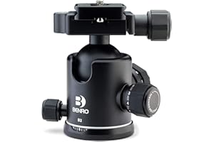 Benro B2 Triple Action Ballhead with PU60 Plate.