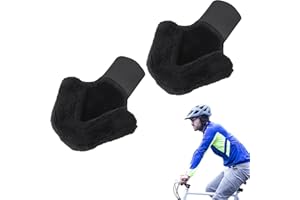GUTERTOP Ohrenwärmer Fahrradhelm, Ohrenschützer Fahrrad, Ohrenschützer Wind, Weich an den Ohren und Nicht warm, Fahrtwind vom Ohr abhalten
