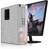 Dell Full PC Gamer, Gaming Computer, Quad Core I7 up to 3.9GHz, Radeon RX 550 4GB GDDR5, 16GB RAM, 512GB SSD, WiFi 600M, Blue
