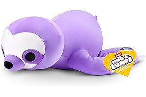 Hug-A-Lumps Sloth (Sydney), Weighted Plush, Medium (35 cm), 1.5 kg, Brown Box, (Sloth)