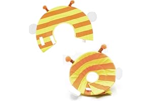 FISHSHOP Cuello Mascota Collar Recuperación Protector Suave Cono Cirugía o Curación de Heridas para Perros y Gatos Plegable y Lavable para Anti-mordida