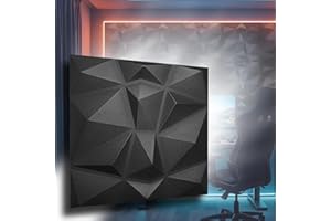 Eurodeco Pannelli da parete 3D decori rivestimento pareti pannelli per soffitti piastre pannelli decorazione da parete decalcomanie da parete MATERIALE IN POLISTIROLO STYROPOR-LIKE 3D 3mm di spessore