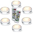 Battery Operated Puck Lights Puck Light With Remote Control, Under
