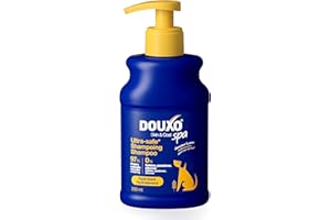 douxo Skin & Coat Spa - Ultra-Safe Shampoing hydratant pour Chien, 250mL, Nettoie et Hydrate la Peau Profondeur, Laisse Le Pelage Doux et éclatant, Formule respectueuse de la Peau.