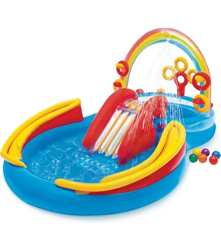 INTEX Aire de jeux gonflable Jurassic - Intex pas cher INTEX Aire de jeux gonflable Jurassic - Intex pas cher
