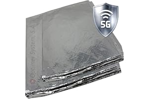 POLY X SHIELD REFLECTIVE INSULATION Inhibidor de Frecuencia protege contra la Radiacion - Aislante de Proteccion Electromagnetica (1.20x2.5m)