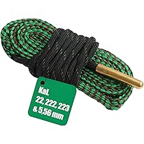 Kit Nettoyage Arme à Feu 10 Pièces – Pour .22 Cal Et 5.56 Mm – Tige Nylon – OAREA