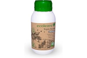 ECOLEAVEX Triple Acción, Protege tus Plantas frente a Insectos, Acaros y Hongos, ECOLOGICO, 100% Natural y Residuo Zero. (Concentrado mochila 15 lts)