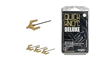 ‎QUICK KNOT Quick Knot® Deluxe | Mähnenklammer für Pferde | Geeignet für Pferde und Ponys | Wiederverwendbar (Braun, Standard)