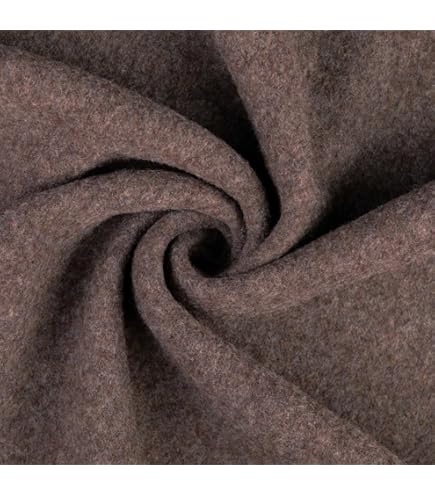 Wollfleece Meterware - Merino Wolle Stoff Zum Nähen
