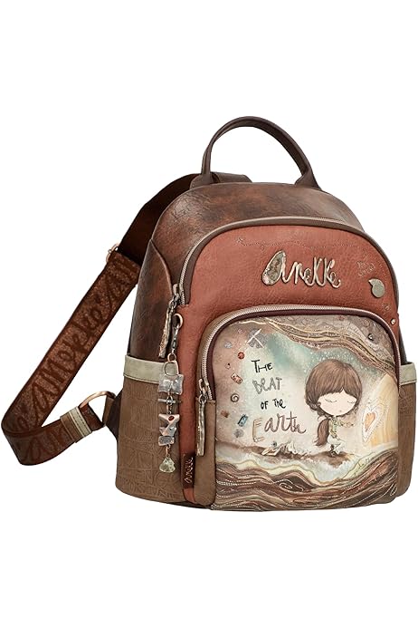 Mochila Mediana Anekke Outer - Medidas 28x31x13 Cm, Diseño Urbano, Ideal Como Complemento Mujer