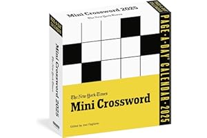 The New York Times Mini Crossword Page-A-Day® Calendar 2025: For Crossword Beginners and Puzzle Pros
