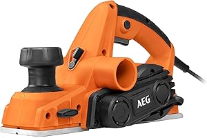 AEG - Rabot 82 mm 700 W, 17000 tr/min, profondeur de coupe 3 mm, câble 4 m - PL700