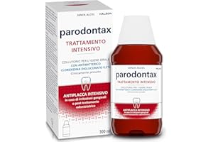 Parodontax Collutorio Clorexidina Trattamento Intensivo, Antibatterico e Antiplacca senza alcol, 300 ml