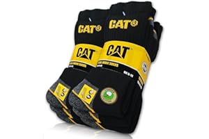 Caterpillar 6 par skarpet roboczych CAT REAL WORK Skarpety damskie, męskie, skarpety robocze, skarpety biznesowe, rozmiar do wyboru 35-50