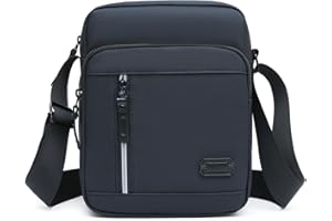 VOLOGLE Borsello Uomo Tracolla, Borsa Tracolla Casuale da Uomo, Borsa a Spalla da Uomo di Grande Capacità, Borse Messenger Impermeabile, Borselli Multitasche per Lavoro Viaggio Quotidiano