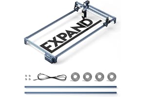 SCULPFUN Kit di estensione dell'area di incisione per incisore laser S6/S6pro/S9, estensione dell'area fino a 950 * 410 mm, montaggio rapido ad alta precisione