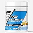 Musclefood High Stim Pre-Workout(Fruit Punch Flavour, 30 Servings, 195g)| 2600mg Beta Alanine, 750mg L-Citrulline, 200mg Caffeine, 1000mg L-Arginine| Explosive Muscle Pump| No Itching for Men & Women