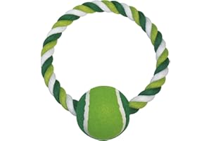 XT-DOG CPD1120 Aro Dental con Aroma a Menta y Pelota