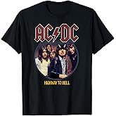 Official AC/DC Highway To Hell Rock Music Rock Band T-Shirt