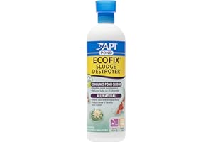 API Ecofix Destructeur de Boue/clarificateur d'eau sans Danger pour Les Animaux domestiques 473 ML