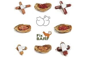 ebarf Barf Katzenfutter von Frostfutter Perleberg | 4,5kg Barf Komplett-Paket für Katzen