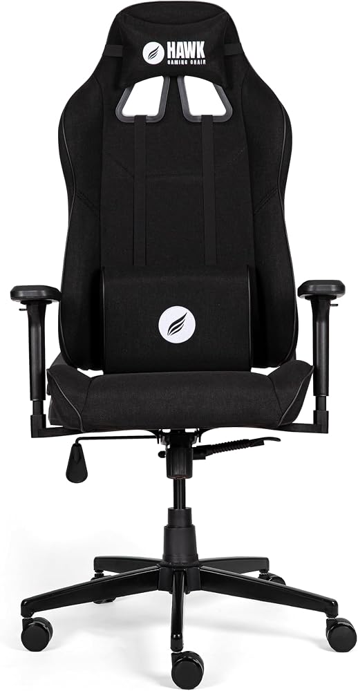 Hawk Gaming Chair Fab V4 Siyah Kumaş Oyuncu Koltuğu