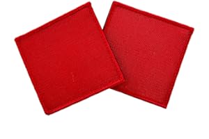 ‎CAFÉ VIERECK Café Viereck ® Bundeswehr Schießbahn Sicherheit Patch Gestickt mit Klett - 10 cm x 10 cm (Doppelpack)