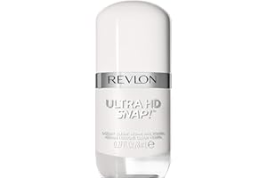 Revlon Ultra HD Snap Nail Polish, Long Lasting Vegan Formula, Quick Drying & One-Coat Full Coverage Colour (8ml) Early Bird (001) Unisex