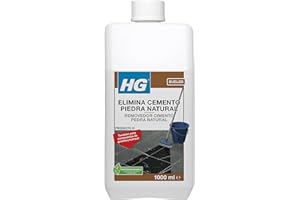 HG Elimina Cemento y Cal de Película para los Residuos en Azulejos, Mármol, Granito y Piedra Natural Calcífera, 1 L