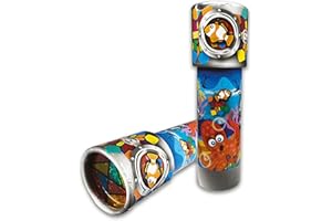 Kaleidomagic - Ocean from Deluxebase. Educational Cardboard Kaleidoscope Toy for Boys and Girls. Colourful Party Bag Filler for Kids.