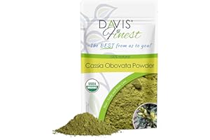 Davis Finest Cassia Obovata Powder 100 Pure & Natural, Hair Care and Conditioning – Blonde Hair Dye Colour 100 g
