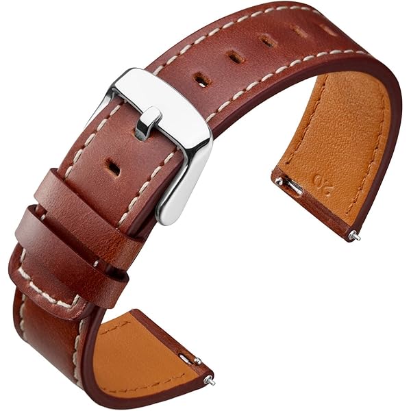 KRAEK Zwart Rosé Goud - Leren Bandje - Horlogebandje Met Quick Release 16 Bandje Easy Click