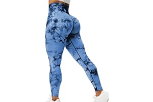 ZAAYO Leggings deportivos para mujer, cintura alta, sin costuras, pantalones de yoga